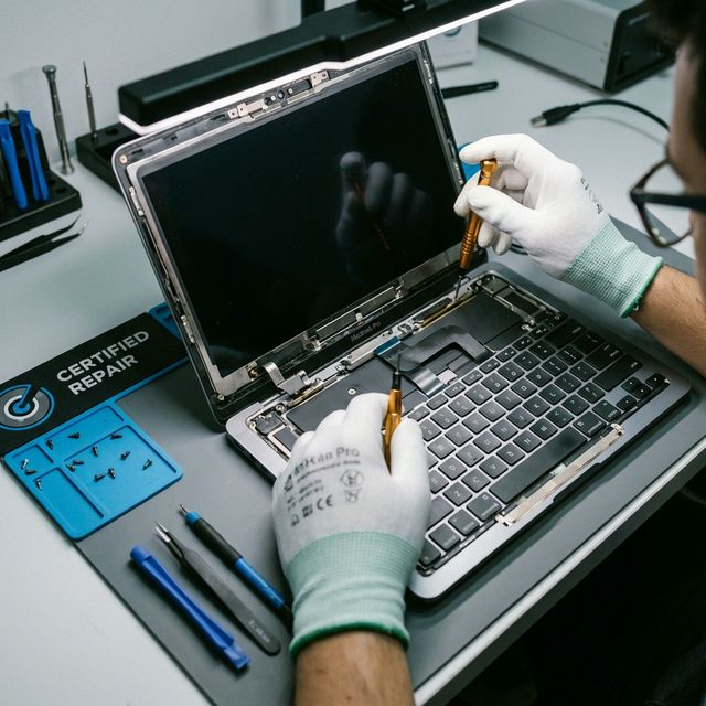 Reparación Portátiles. Reparación de bisagras, pantallas y teclados.